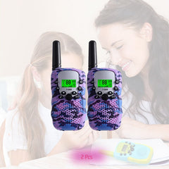 Kids Walkie Talkies 2PCS Celular Handheld Transceiver Phone Radio Interphone 6KM Mini Toys Talkie Walkie Gifts Boy Girl Tablet