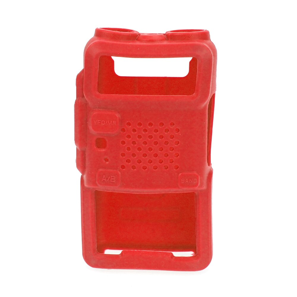 NEW Case Bag for Baofeng UV-5R UV5R UV5RA UV-5RE Plus F8 Protective Cover Walkie Talkie Two Way Radio Protection Soft Silicone