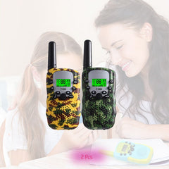 Kids Walkie Talkies 2PCS Celular Handheld Transceiver Phone Radio Interphone 6KM Mini Toys Talkie Walkie Gifts Boy Girl Tablet