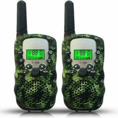 Kids Walkie Talkies 2PCS Celular Handheld Transceiver Phone Radio Interphone 6KM Mini Toys Talkie Walkie Gifts Boy Girl Tablet