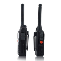 2Pcs Baofeng UV-3R Mini VHF UHF Dual Band Walkie Talkie 136-174MHz 400-470MHz FM VOX with 1Pcs USB Programming Cable,Handsfree