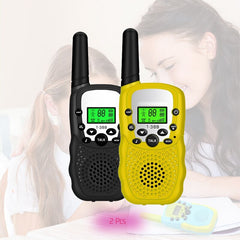 Kids Walkie Talkies 2PCS Celular Handheld Transceiver Phone Radio Interphone 6KM Mini Toys Talkie Walkie Gifts Boy Girl Tablet