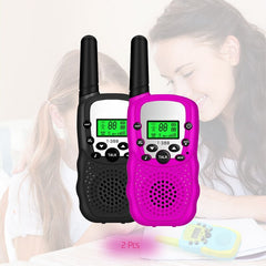 Kids Walkie Talkies 2PCS Celular Handheld Transceiver Phone Radio Interphone 6KM Mini Toys Talkie Walkie Gifts Boy Girl Tablet