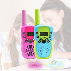 Kids Walkie Talkies 2PCS Celular Handheld Transceiver Phone Radio Interphone 6KM Mini Toys Talkie Walkie Gifts Boy Girl Tablet