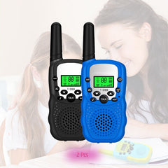 Kids Walkie Talkies 2PCS Celular Handheld Transceiver Phone Radio Interphone 6KM Mini Toys Talkie Walkie Gifts Boy Girl Tablet