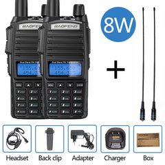 Baofeng UV-82 Plus 8W Walkie Talkie UV82 CB Radio Station 10KM VHF UHF Dual Band UV 82 Two Way Radio Ham Radio