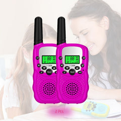 Kids Walkie Talkies 2PCS Celular Handheld Transceiver Phone Radio Interphone 6KM Mini Toys Talkie Walkie Gifts Boy Girl Tablet