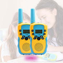 Kids Walkie Talkies 2PCS Celular Handheld Transceiver Phone Radio Interphone 6KM Mini Toys Talkie Walkie Gifts Boy Girl Tablet