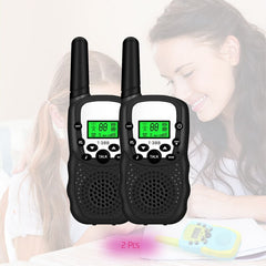 Kids Walkie Talkies 2PCS Celular Handheld Transceiver Phone Radio Interphone 6KM Mini Toys Talkie Walkie Gifts Boy Girl Tablet