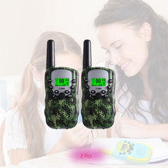 Kids Walkie Talkies 2PCS Celular Handheld Transceiver Phone Radio Interphone 6KM Mini Toys Talkie Walkie Gifts Boy Girl Tablet